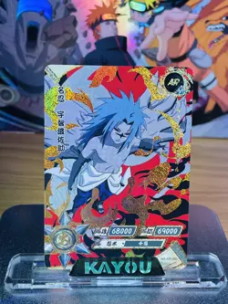Sasuke Uchiha AR 060 Naruto Kayou Official TCG CCG Anime Card Rare Hit NM - Image 1