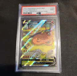 Charizard v SWSH260 PSA 9 Mint Pokemon Card Charizard Ultra Collection Promo - Image 1