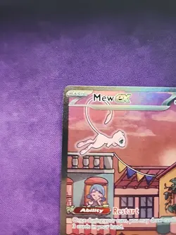 Pokemon TCG Mew EX 053 Scarlet & Violet Promo Holo Card NM Condition - Image 2