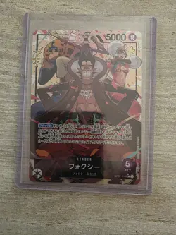 One Piece Japanese Card: Foxy OP07-059 L Parallel 500 Years in the Future! NM - Image 1