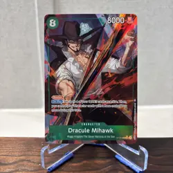 Dracule Mihawk OP12-030 Alternate Art One Piece Card English Legacy of the Maste - Image 1