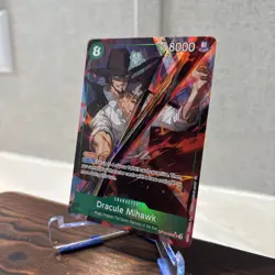 Dracule Mihawk OP12-030 Alternate Art One Piece Card English Legacy of the Maste - Image 2