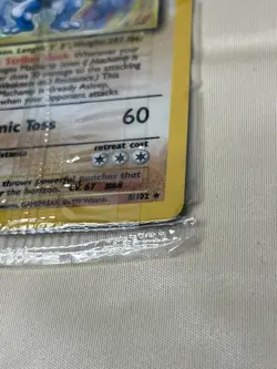 Machamp 8/102 - FACTORY SEALED HOLO RARE - Pokemon Base Set 1st Edition Card TCG - Image 3