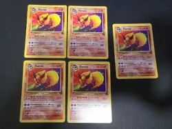 Flareon Jungle #3/64 - Non Holo - Rare Vintage Base Pokemon Card 1999 WOTC - Image 1