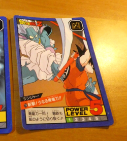 DRAGON BALL GT Z DBZ SUPER BATTLE PART CARD CARDDASS CARTE 216 JAPAN 1993 MINT - Image 1