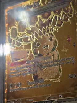 Pikachu EX Prismatic Evolutions Holo Hyper Rare Gold Card 179/131 - Image 4