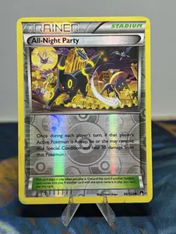 All-Night Party 96/122 Reverse Holo Umbreon XY BREAKPoint Pokemon Card NM LP - Image 1