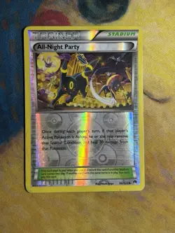 All-Night Party 96/122 Reverse Holo Umbreon XY BREAKPoint Pokemon Card NM LP - Image 2
