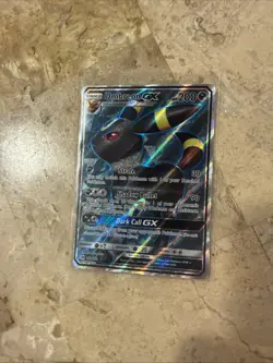 Pokemon Umbreon GX Full Art Holo Card Sun & Moon 142/149 Ultra Rare - Image 3