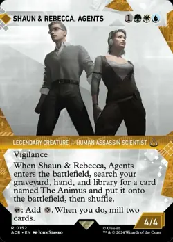 1 x Shaun & Rebecca, Agents - Showcase - Universes Beyond: Assassin's Creed - NM - Image 1