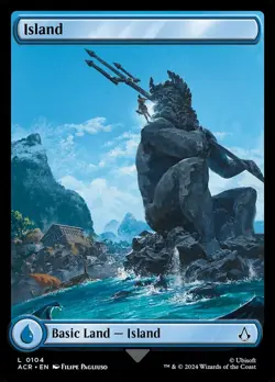 4 x Island (0104) - Universes Beyond: Assassin's Creed - NM-Mint - MTG - Image 1