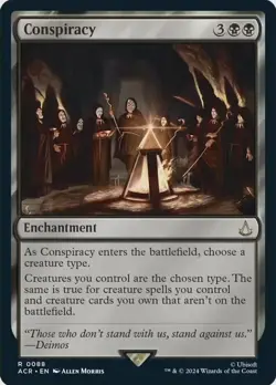 1 x Conspiracy - Foil - Universes Beyond: Assassin's Creed - NM-Mint - MTG - Image 1