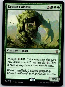 Magic the Gathering Krosan Colossus Murders at Karlov Manor Commander MTG - Image 1