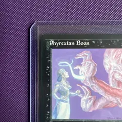 PHYREXIAN BOON Alliances 1996 Magic The Gathering MTG Common Black HP - Image 2