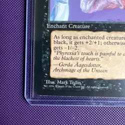 PHYREXIAN BOON Alliances 1996 Magic The Gathering MTG Common Black HP - Image 5