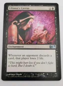 Liliana's Caress Magic 2011 M11 1x the Gathering x1 Regular Core Set - Image 1
