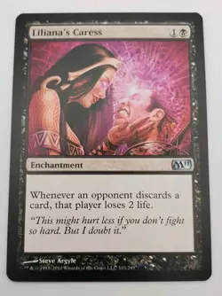 Liliana's Caress Magic 2011 M11 1x the Gathering x1 Regular Core Set - Image 3