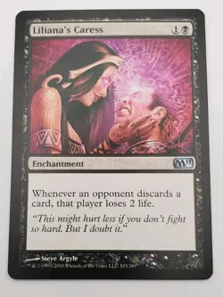 Liliana's Caress Magic 2011 M11 1x the Gathering x1 Regular Core Set - Image 5