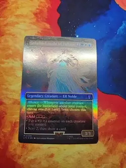 Galadriel, Light of Valinor (Borderless) - The Lord of the Rings - NM- Foil - Image 1