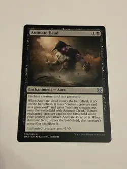 Magic the Gathering : ETERNAL MASTERS Animate Dead NM MTG - Image 1