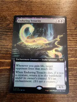 Enduring Tenacity (Extended Art) Duskmourn: House of Horror Foil - Image 1