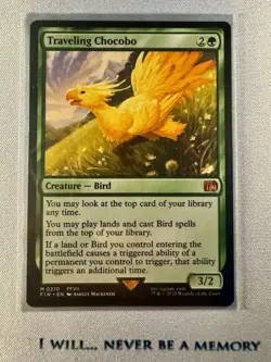 Traveling Chocobo Final Fantasy Regular Mint - Image 1