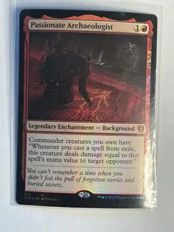 Passionate Archaeologist Commander Legends: Battle for Baldur's Gate Foil - Image 1