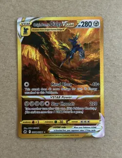 2023 Pokemon Crown Zenith Origin Forme Dialga Vstar Card GG68/GG70 - Image 1