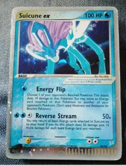 Suicune ex 94/95 Team Magma vs Team Aqua Holo Ultra Rare Pokemon TCG - Image 1