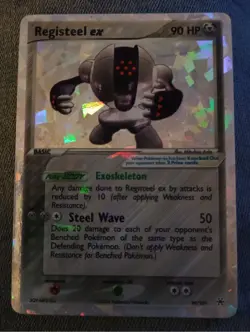 Registeel ex 99/101 Hidden Legends Holo Rare Pokemon TCG - Image 1