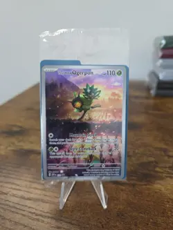 Teal Mask Ogerpon 123 Pokemon TCG Twilight Masquerade Black Star Promo Sealed - Image 1