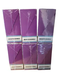 Lot Of 6 Pokemon TCG Scarlet & Violet Destined Rivals Booster Bundle New/Sealed - Image 3