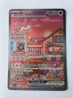 Pokemon TCG 151 UPC Promo Set Mew 053, Mewtwo 052, Metal Mew 205 Near Mint! - Image 2