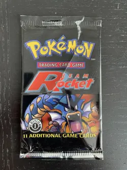 Pokemon Team Rocket Set Booster 1. Edition - Gyarados - Leer-Booster - englisch - Image 1