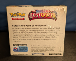 Pokemon Sword & Shield Lost Origin Booster Box - 36 Packs (Small Tear on Bottom) 820650860553 - Image 2