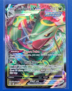 Pokemon TCG Crown Zenith: Rayquaza VMAX (102/159) - Holo Ultra Rare - Near Mint - Image 1
