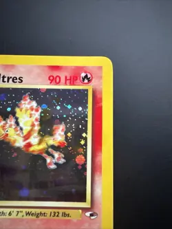 Pokemon TCG Blaine's Moltres 1/132 Gym Heroes Holo 1st Edition - Image 4