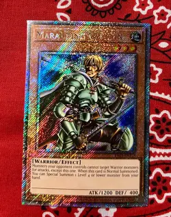 Yu-Gi-Oh!! TCG- Marauding Captain (Platinum Secret Rare) RA03 1st Edition MINT‼ - Image 1