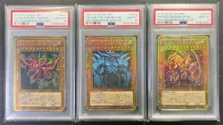 PSA10 Yu-Gi-Oh! Slifer the sky dragon Obelisk Ra millennium Box Gold ED 2015 JP - Image 1