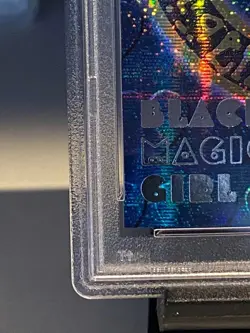 PSA10 Yu-Gi-Oh Dark Magician Girl Dungeon Dice Monster DDM Blue Secret Rare 2001 - Image 4