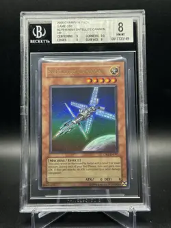 BGS 8 Satellite Cannon CP01-EN001 Champion Pack 1 Yugioh Ultra Rare W Subgrades - Image 1