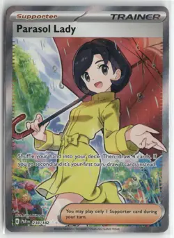 Parasol Lady 238/182 Paradox Rift Pokemon English Card (LP) - Image 1