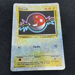 Voltorb 97/110 Legendary Collection 2002 Reverse Holo Pokemon Card TCG - Image 1