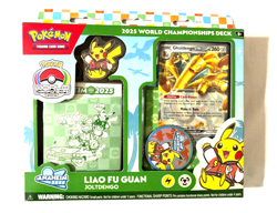 Pokemon Trading Card Game: 2025 World Championships Deck- Liao Fu Guan Joltdengo - Image 1