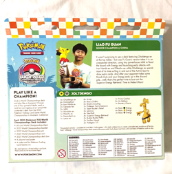 Pokemon Trading Card Game: 2025 World Championships Deck- Liao Fu Guan Joltdengo - Image 2