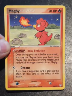 POKEMON TCG CARDS MAGBY + MAGMAR 24/109 44/109 EX TEAM ROCKET RETURNS NM/VLP - Image 4