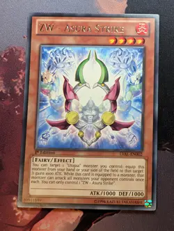 ZW - Asura Strike LVAL-EN002 Yu-Gi-Oh! Card 1st Edition - VLP - Image 1