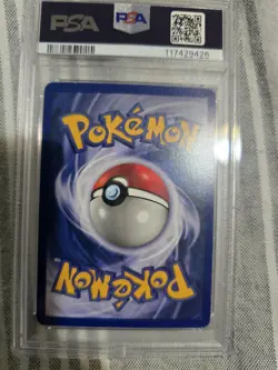 1999 Pokemon TCG Fossil Articuno Holo Rare Card 2/62 Psa 7 - Image 2