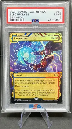 Electrolyze PSA 9 Mint 2021 Magic The Gathering - Image 1
