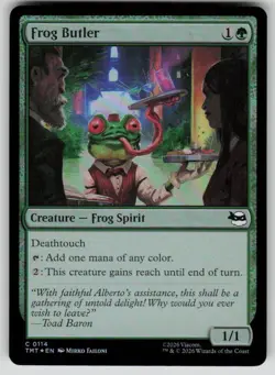 Frog Butler Foil C Teenage Mutant Ninja Turtles 114 NM - Image 1